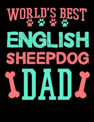 Book cover for World's Best English Sheepdog Dad