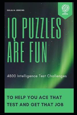 Book cover for IQ Puzzles Are Fun