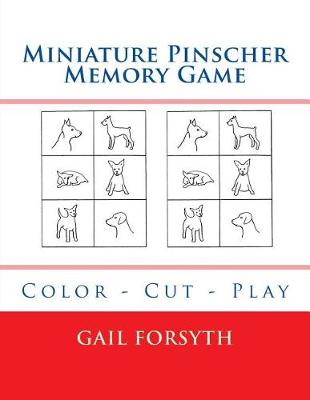 Book cover for Miniature Pinscher Memory Game