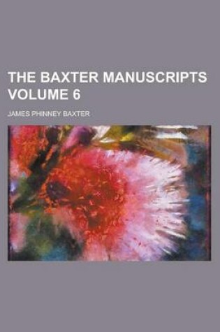 Cover of The Baxter Manuscripts (Volume 12)