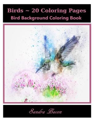 Book cover for Birds - 20 Coloring Pages