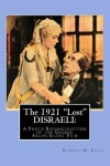 Book cover for The 1921 "Lost" DISRAELI