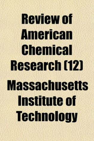 Cover of Review of American Chemical Research (12)