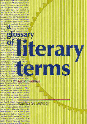 Book cover for A Glossary of Literary Terms