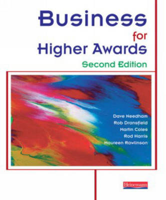 Book cover for Business for Higher Awards
