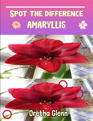 Book cover for Spot the difference Amaryllis