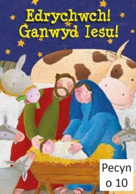 Book cover for Edrychwch! Ganwyd Iesu! (Pecyn o 10)