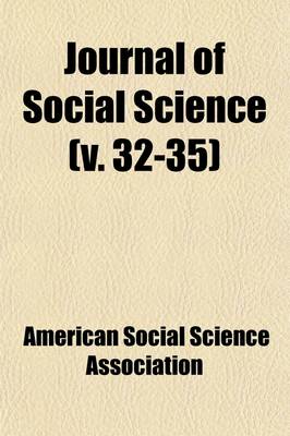 Book cover for Journal of Social Science (Volume 32-35)