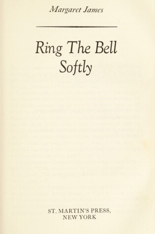 Cover of Ring the Bell Softly