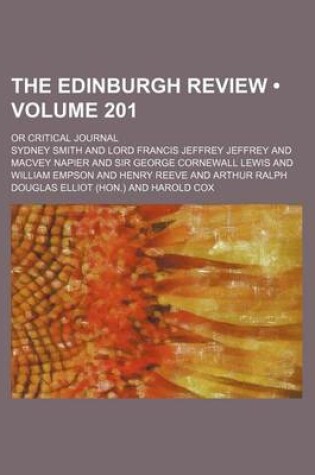 Cover of The Edinburgh Review (Volume 201); Or Critical Journal