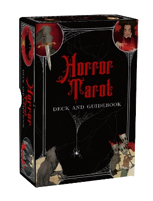Book cover for Horror Tarot Deck and Guidebook