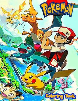 Book cover for Pokemon Coloring Book