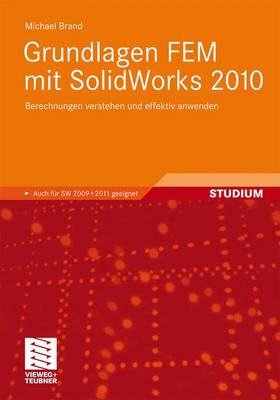 Book cover for Grundlagen Fem Mit Solidworks 2010