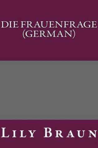 Cover of Die Frauenfrage (German)