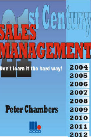 Cover of 21st Century Sales Management