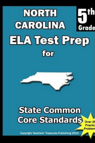 Cover of North Carolina 5th Grade ELA Test Prep