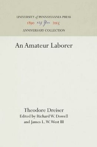 Cover of Amateur Labourer