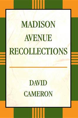 Book cover for Madison Avenue Recollections