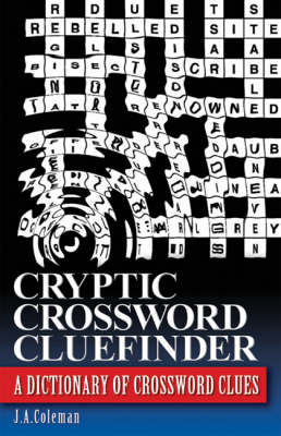 Book cover for Cyptic Crossword Cluefinder