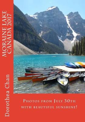 Book cover for Moraine Lake Canada 2017