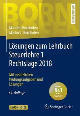 Book cover for Loesungen Zum Lehrbuch Steuerlehre 1 Rechtslage 2018