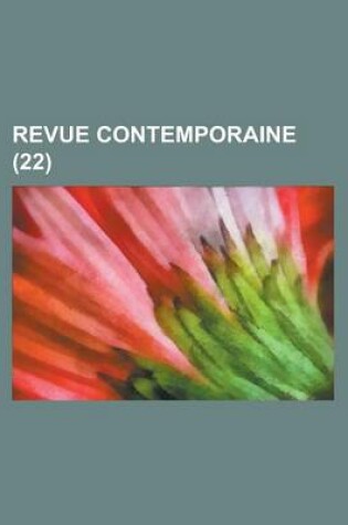 Cover of Revue Contemporaine (22)