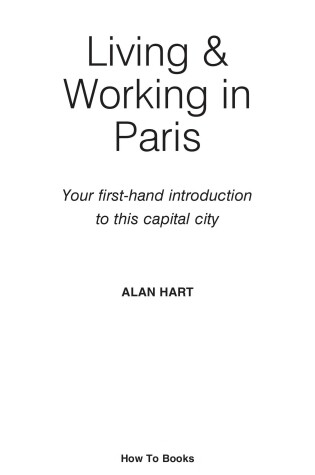 Cover of Living & Working in Paris
