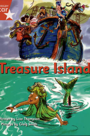 Cover of Pirate Cove Red Level Fiction: Treasure Island