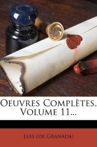 Cover of Oeuvres Completes, Volume 11...