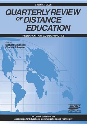 Book cover for Quarterly Review of Distance Education