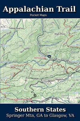 Book cover for Appalachian Trail Pocket Maps - Southern States