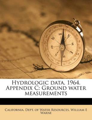 Book cover for Hydrologic Data, 1964. Appendix C