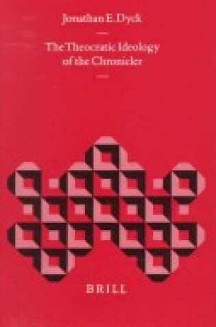 Cover of The Theocratic Ideology of the Chronicler