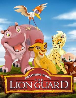 Book cover for The Lion Guard Coloring Book