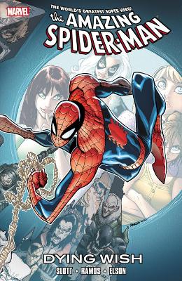 Book cover for Spider-man: Dying Wish