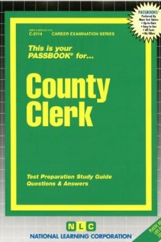 Cover of County Clerk