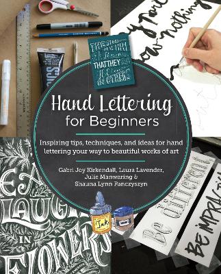 Book cover for Hand Lettering for Beginners