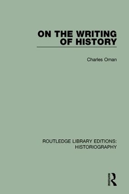 Book cover for On the Writing of History