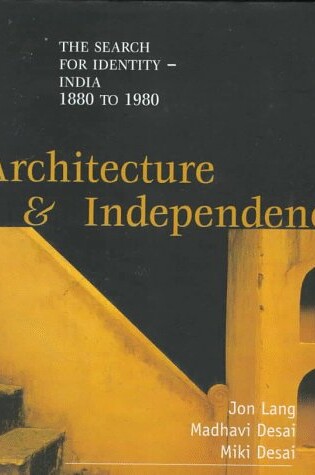 Cover of Architecture and Independence