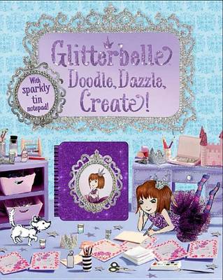 Book cover for Glitterbelle Doodle, Dazzle, Create!