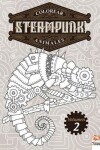 Book cover for Colorear Steampunk animales - Volumen 2