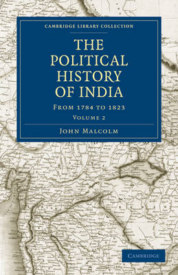 Book cover for The Political History of India, from 1784 to 1823
