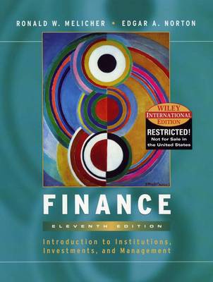 Book cover for Finance