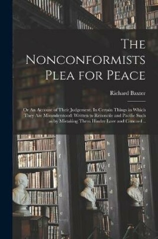 Cover of The Nonconformists Plea for Peace