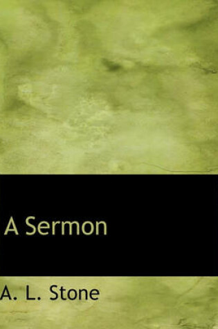 Cover of A Sermon