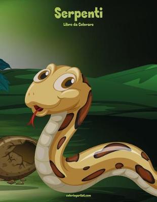 Book cover for Serpenti Libro da Colorare 1