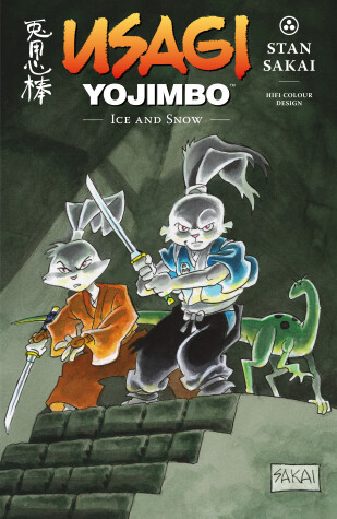 Book cover for Usagi Yojimbo Volume 39: Ice and Snow