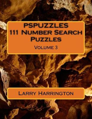 Book cover for PSPUZZLES 111 Number Search Puzzles Volume 3