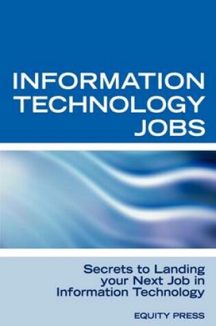 Cover of Information Technology Jobs