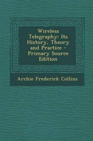 Cover of Wireless Telegraphy